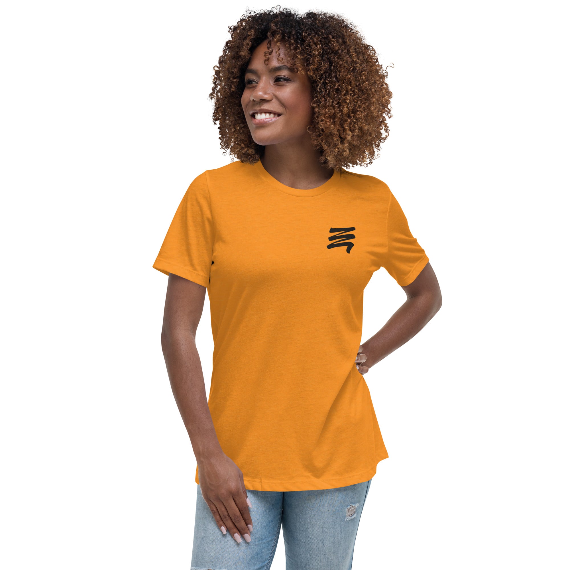 Ladies yellow outlet t shirt